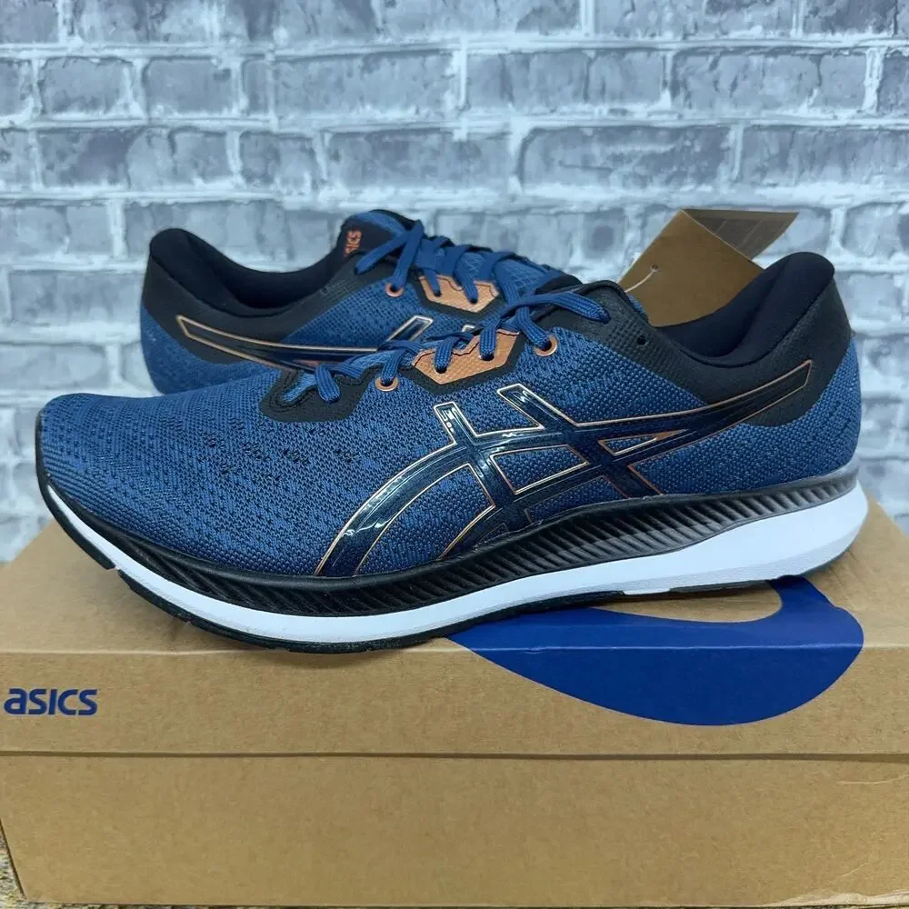 ASICS Ezeride Grand Shark Blue Pure Bronze Running 1011B788-400 Mens Size 12 New